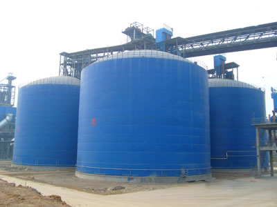 舞钢水泥钢板库改造