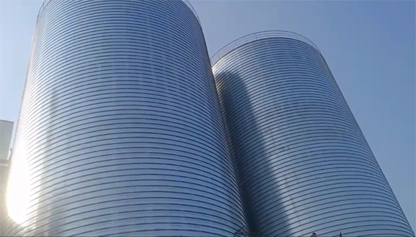 舞钢2座混凝土高架卷板仓