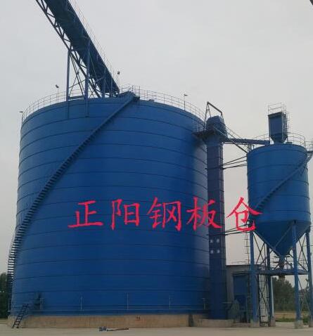 舞钢大型矿粉钢板库