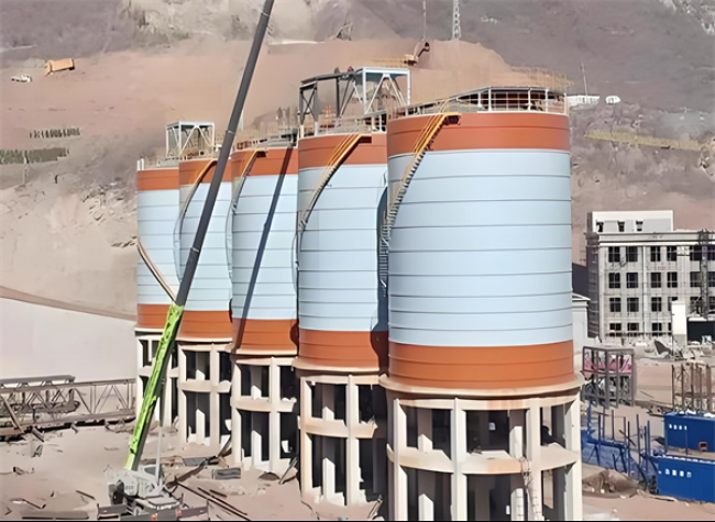 舞钢高架钢板仓